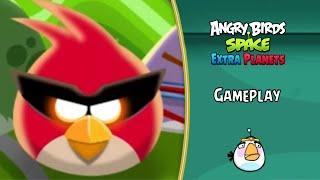 Angry Birds Space Extra Planets Gameplay