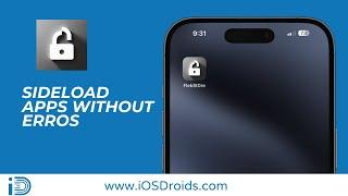 Easy Method to Sideload Apps on iPhone/iPad