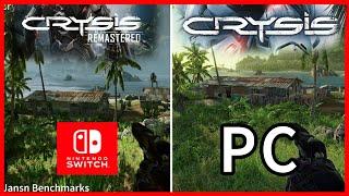 Crysis Remastered Nintendo Switch VS Crysis Original PC | Graphics Comparison