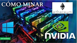 MINAR ETHEREUM (ETH) FÁCIL con BINANCE POOL y NVIDIA 2022 WINDOWS