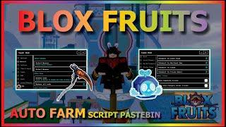 BLOX FRUITS Script Pastebin 2024 AUTO FARM | DF FRUIT MASTERY | RAID | RACE V4 + PVP | AUTO QUEST