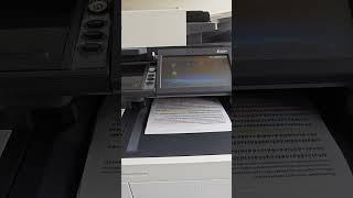 Kyocera Ecosys m6235cidn test print & ADF(2)