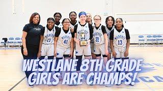 Westlane Wildcats Girls win the 8th grade championship! These girls are tuff!!