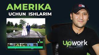 Upwork da Amerikaga uchun ishim /video montaj /Adobe Premiere / Freelancer / American Wedding