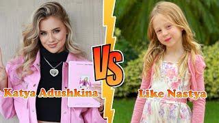 Like Nastya VS Katya Adushkina Transformation  New Stars From Baby To 2024