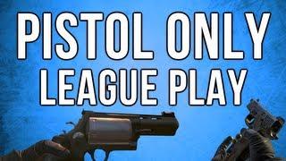 Pistol Only League Play CTF - BO2 Tac45 & Executioner Gameplay Live Commentary