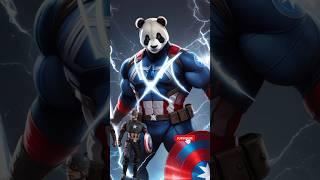 Superheroes but Panda#shorts #avengers #trending #allcharacter #viral#marvel