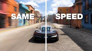 Why Racing Games Feel Slow