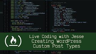 Creating WordPress Custom Post Types - Live Coding With Jesse