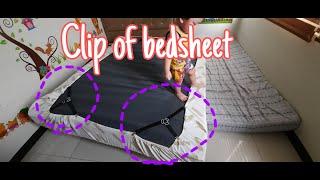 CHANGING OF BEDSHEET/ CLIP OF BEDSHEET