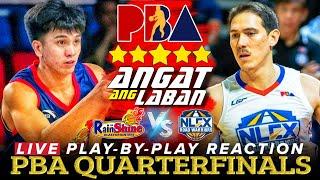 RAIN OR SHINE VS NLEX │ 2025 PBA PHILIPPINE CUP PLAYOFFS Play-by-Play Reaction & Scoreboard