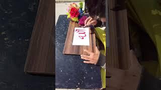 part || Arabic creative calligraphy modern tutorial by Babar Ali ️