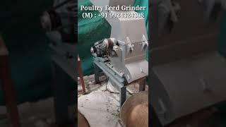 Poultry Feed Grinder - Oil Cake Crusher Machine