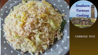 Cabbage Rice Recipe | Cabbage Fried Rice |  Vegi Fried Rice - Southern Fortress Cooking