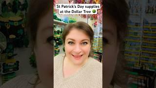 Dollar Tree St Patrick’s Day supplies for wreath DIY projects #diy #wreath #dollartree
