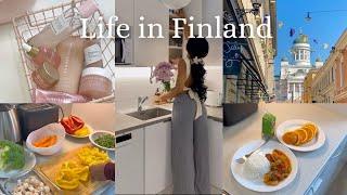 Days in my life in Finland | Living alone diaries | Cooking, Settling in | life of an introvert