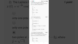 NPTEL SIGNAL AND SYSTEM ASSIGNMENT-7 CORRECT ANSWER 100%