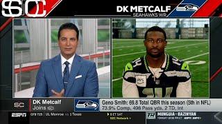 DK Metcalf tells with ESPN that Geno Smith step up to Seahawks are LEGIT contenders this season