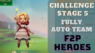 Lords mobile  - Witch doll limited challenge stage 5 | dark disaster stage 5 fully auto