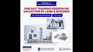 Full Training video on Valuation of land and building in Nepal by N.I.E.