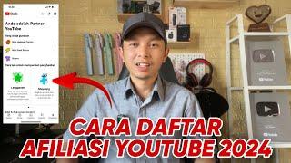 Cara daftar Program Afiliasi Youtube 2024