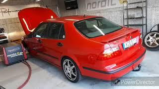 Dynomap Saab 9-5 2.0T 450hp 560nm