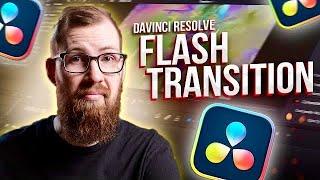 The Super Fast Flash Transition!!! | DaVinci Resolve Tutorial For Beginners