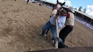 Prescott Frontier days rodeo(The World's Oldest Rodeo)Wild Horse Race,2024