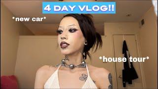 Vlog: New car, House tour, Mental health update, Opening packages.