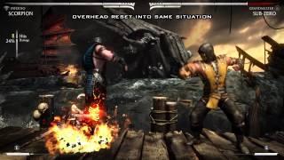 Mortal Kombat X - Scorpion Combos Ninjutsu, Hellfire And Inferno (1080p 60fps)