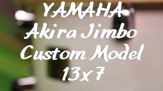 Yamaha AKIRA Jimbo 13x7 beech snare (обзор малого барабана, snare drum test)
