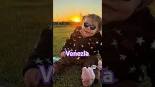 FELÍZ 1° AÑO VENEZIA CANIGGIA #caniggia #melodyluz #alexcaniggia #shorts