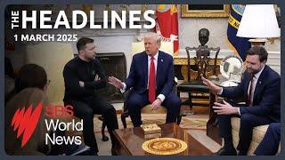 Public rift between the US and Ukraine in the Oval Office | European leaders rally behind Zelenskyy