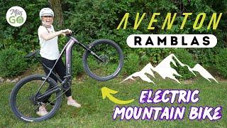 Aventon Ramblas Review ($2899 Electric Mountain eBike eMTB)