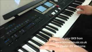 Roland BK9 Demonstration - Bossa Style with Piano