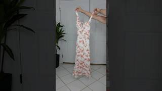 Pink Floral Dress OOTD