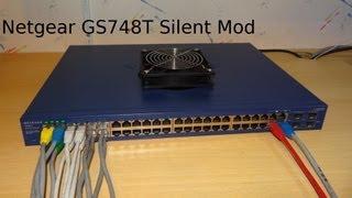 Netgear Switch GS748T Silent Mod