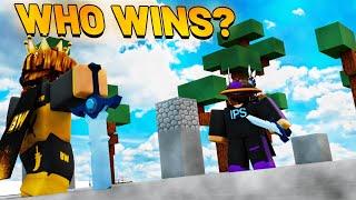 I Played AGAINST This Roblox Bedwars Youtuber! (Ft. @InsightPlays)