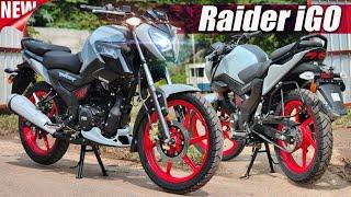 TVS Raider 125 iGO Nardo Grey Colour, On Road Price, Mileage, Exhasut Sound