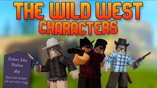 ALL The Characters In The Roblox Wild West