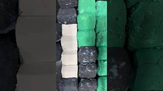 Paste Dyed Chalk ASMR Crush #shorts