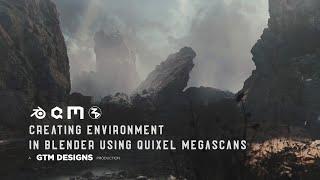 Creating Environment in Blender using Quixel Megascans