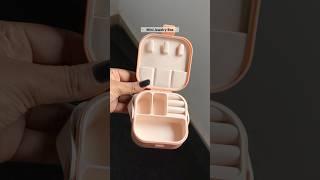 Cutest Portable Mini Jewelry Box #kawaii #mini #jewellery #jewelry #box #cute #organizer