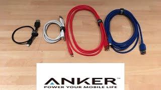 Anker PowerLine Lightning 1ft/3ft/6ft/10ft Review +Giveaway