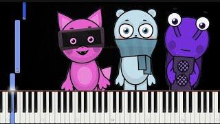 Incredibox Abgerny Sounds  Piano Tutorial