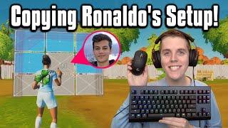 Trying NRG Ronaldo's Setup In Arena! - Fortnite Battle Royale