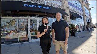 Demo Of Volumental Foot Scanning Technology At Fleet Feet Chicago