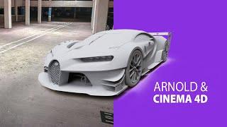 How to Add 3D Objects to a Photo in Arnold & Cinema 4d