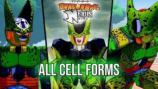 All Cell Forms Showcase | Dragon Ball Nexus ROBLOX