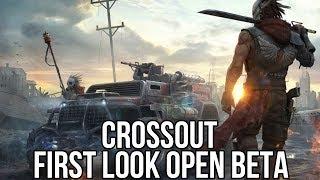 Crossout (Free Vehicular Combat MMO): Watcha Playin'? Gameplay First Look Open Beta